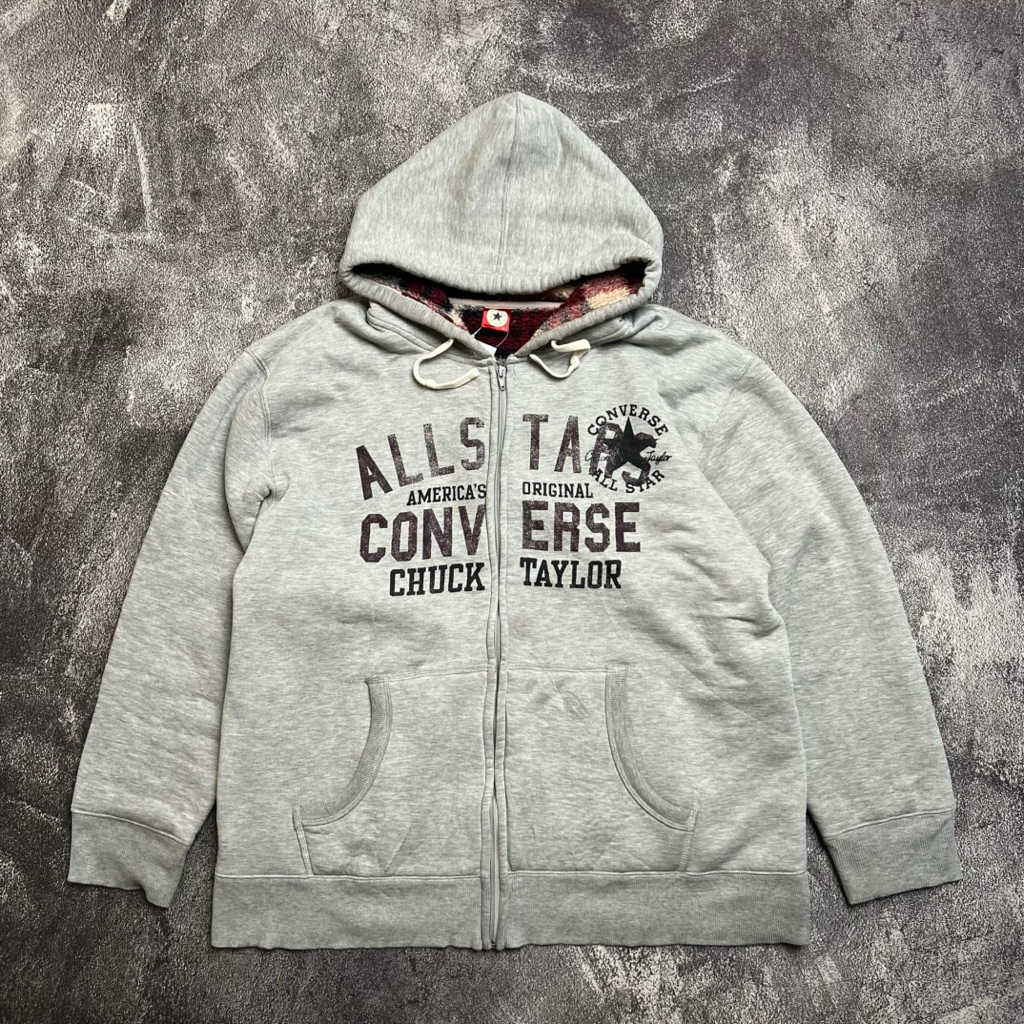Zip Hoodie Sherpa Converse Sz XXXL original