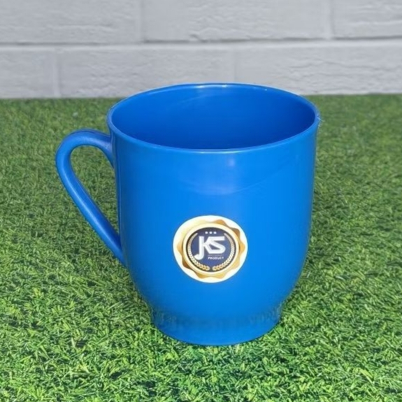 GELAS CANGKIR PLASTIK 6 PCS BPA FREE WARNA BIRU