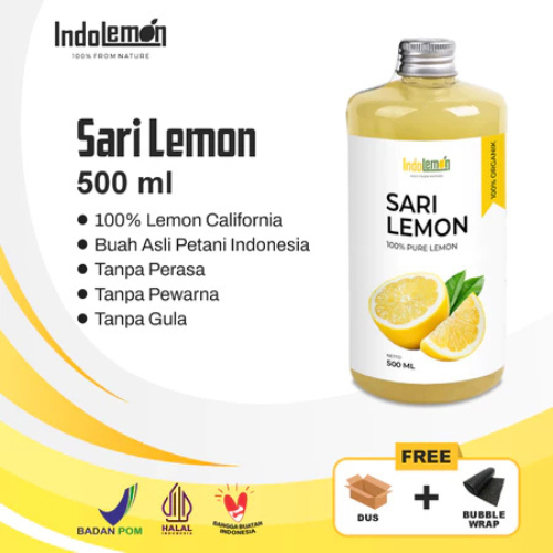 

BPOM Sari Lemon 500 ml Pure Lemon Jus Diet Detox Air Lemon Asli Untuk Diet by IndoLemon Sari Lemon