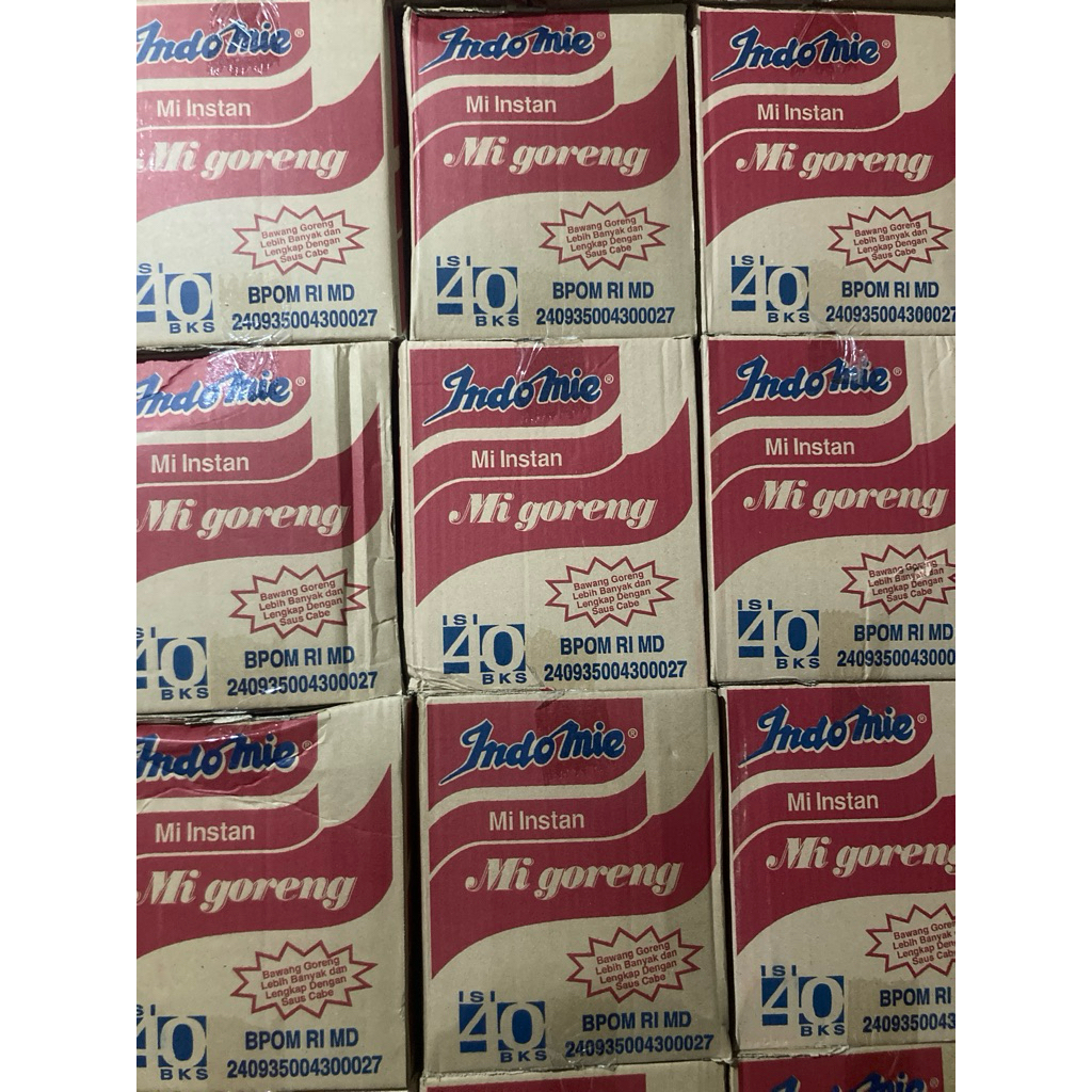 

Indomie goreng 1karton 40pcs