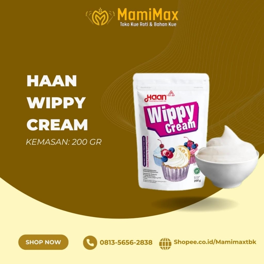 

WIPPY CREAM HAAN 200 GRAM