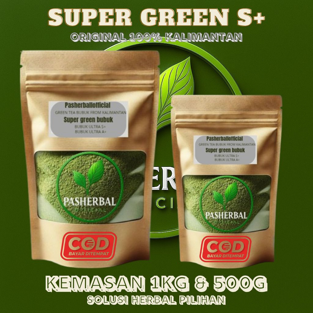 

GERATIS 150 gram bubuk purliiik green herbal Kalimantan keratonm Borneo