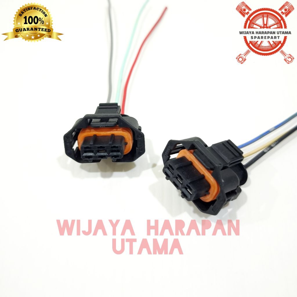 Soket Sensor Commonrail Common Rail Komatsu PC200-8 PC300-8 Volvo EC210B Original Garansi