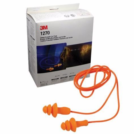3M Earplug 3M 1271 Corded Reusable Earplug 3M Murah - 1Box