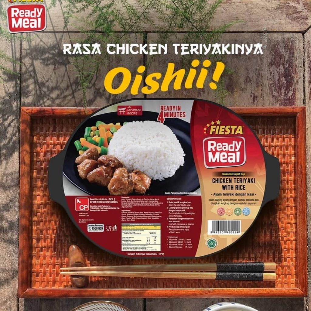 

Ready Meal Rice Chicken Teriyaki - Ayam Teriyaki dengan Nasi