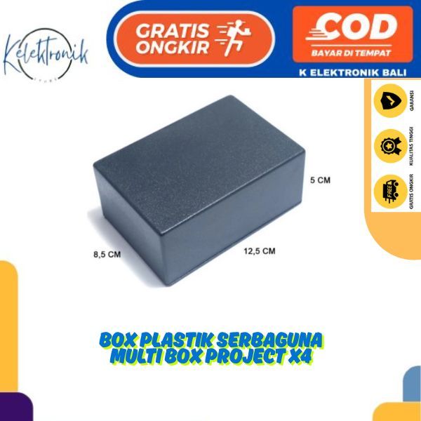 Box X4 Polos Box Projek Elektronik / Box X4