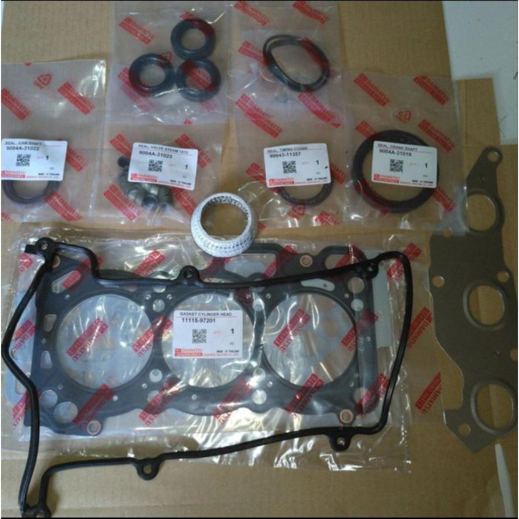packing set gasket fullset daihatsu xenia 1.0cc 1000cc grafit original japan