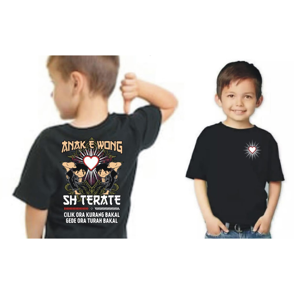 Kaos terate kids anak e wong SH terate