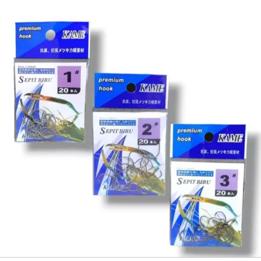 Mata Kail Udang Kame Sepit Biru