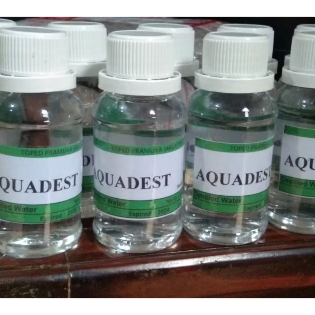 

Air Aqudest Murni Isi 100ml