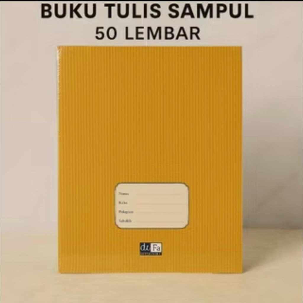 

Buku Tulis Sampul 50 Lembar Isi 10 Pcs Ukuran Sedang