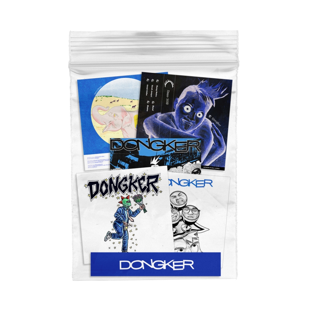 Dongker - Sticker Pack | Stiker Band | Stiker Vinyl | Band Rock Indie | Stiker Helm | Stiker Tumbler