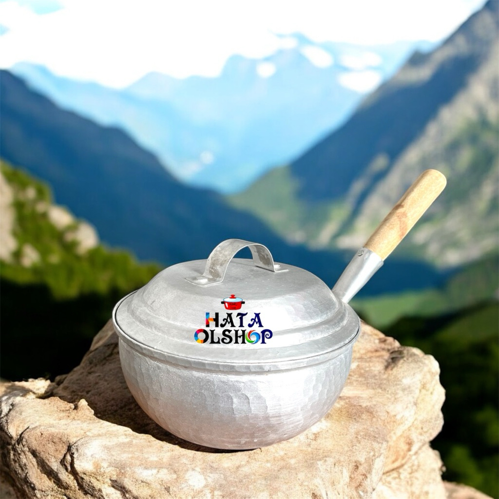 Panci Mie Luminoum Asli Garut Diameter 23Cm, Tebal & Anti karat.