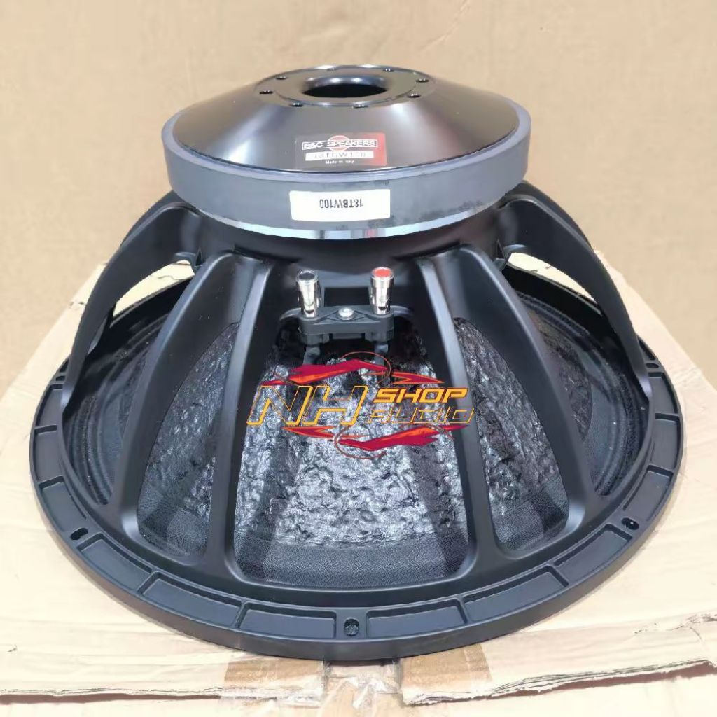 Speaker B&C 18TBW100 Tebal MGNT 2,5CM BnC 18 TBW100 TBW-100 Subwoofer 18 inch BNC 18 TBW 100 Grade A