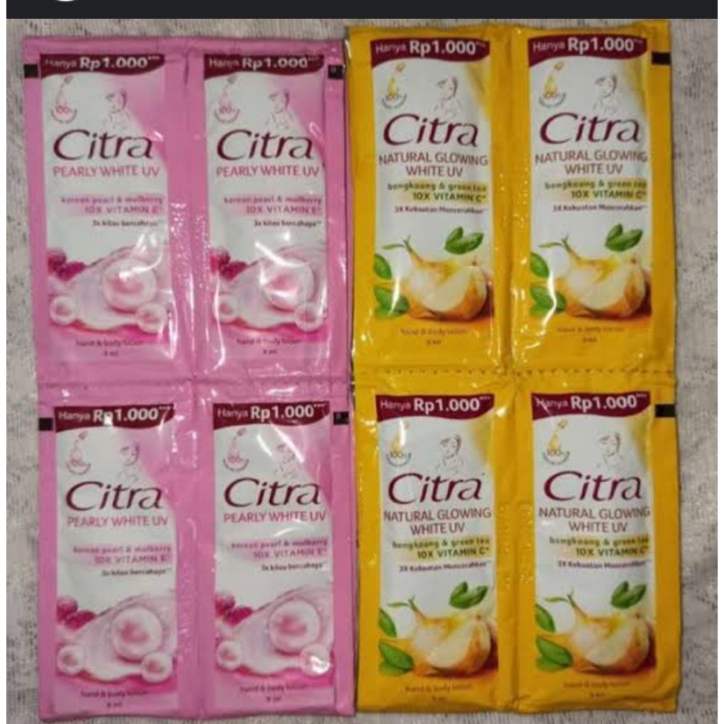 CITRA HANDBODY SACHET MUTIARA/BENGKOANG RENCENG