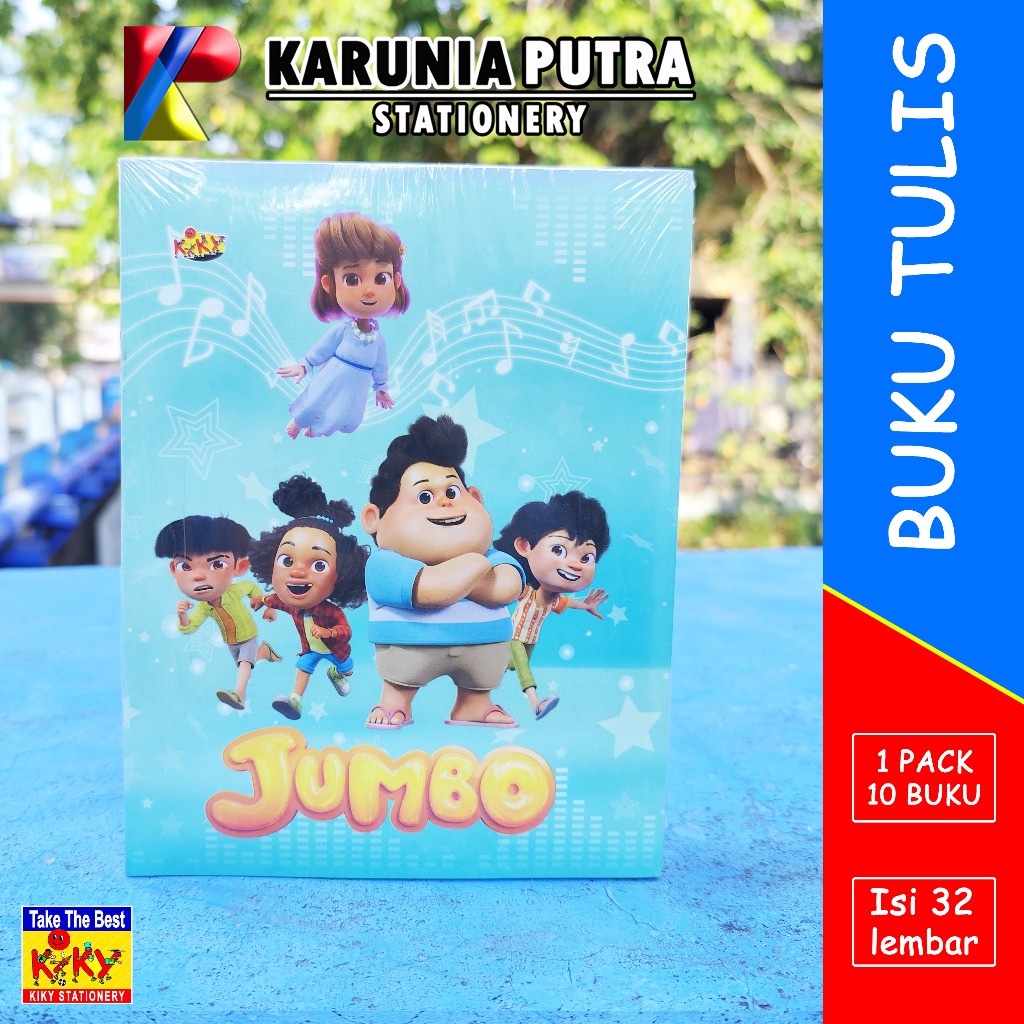 

Buku Tulis 32 KIKY Berwarna Motif Jumbo 1pack 10pcs