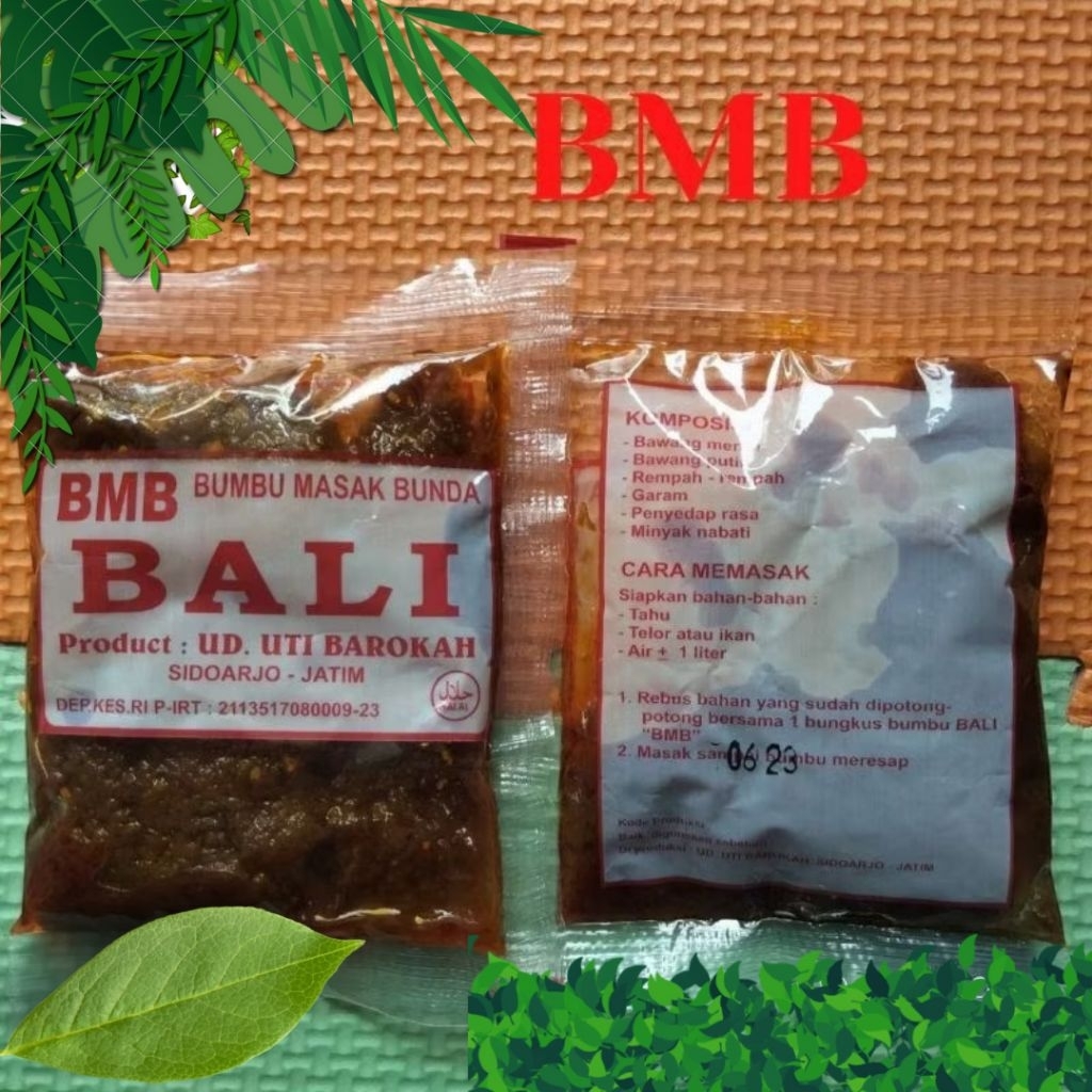 

BMB - Bumbu BALI - Bumbu Masak Bunda