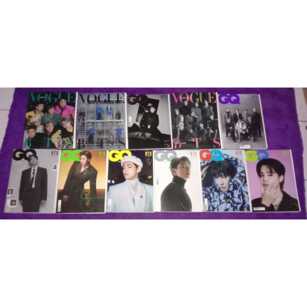 BTS Magazine vogue/GQ