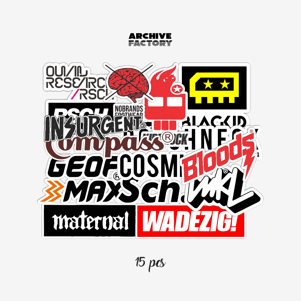 

STICKER PACK LOCAL BRAND | STIKER AESTHETIC | STIKER LAPTOP | STIKER TUMBLER | STIKER HP