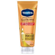 Vaseline Gluta-Hya Serum Burst Sunscreen 200ml - Body Serum Sunscreen_citayamberniaga