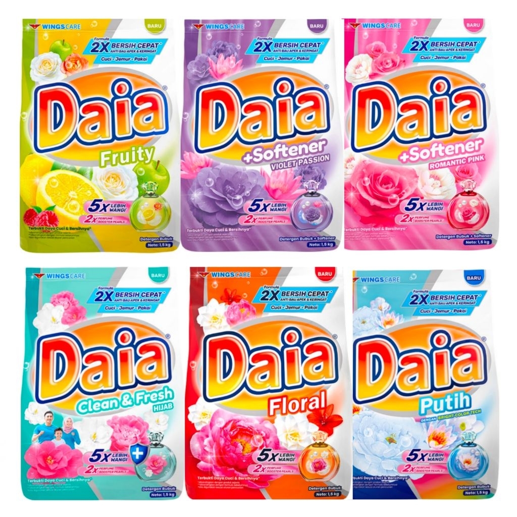 Daia deterjen bubuk 1.5kg