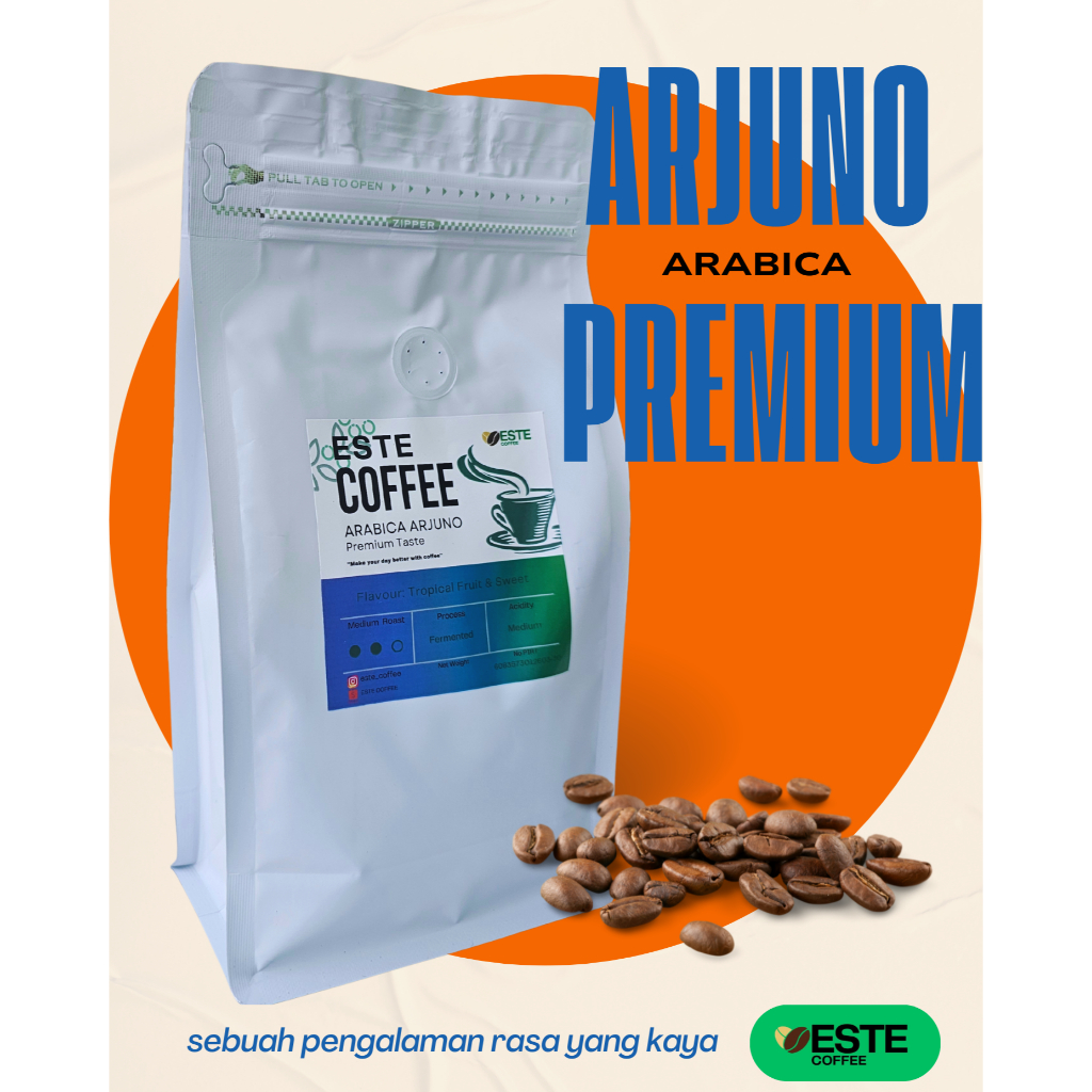 

Kopi Arabica Arjuno Premium Taste, Single Origin, Malang, 100% Kopi Murni Pilihan