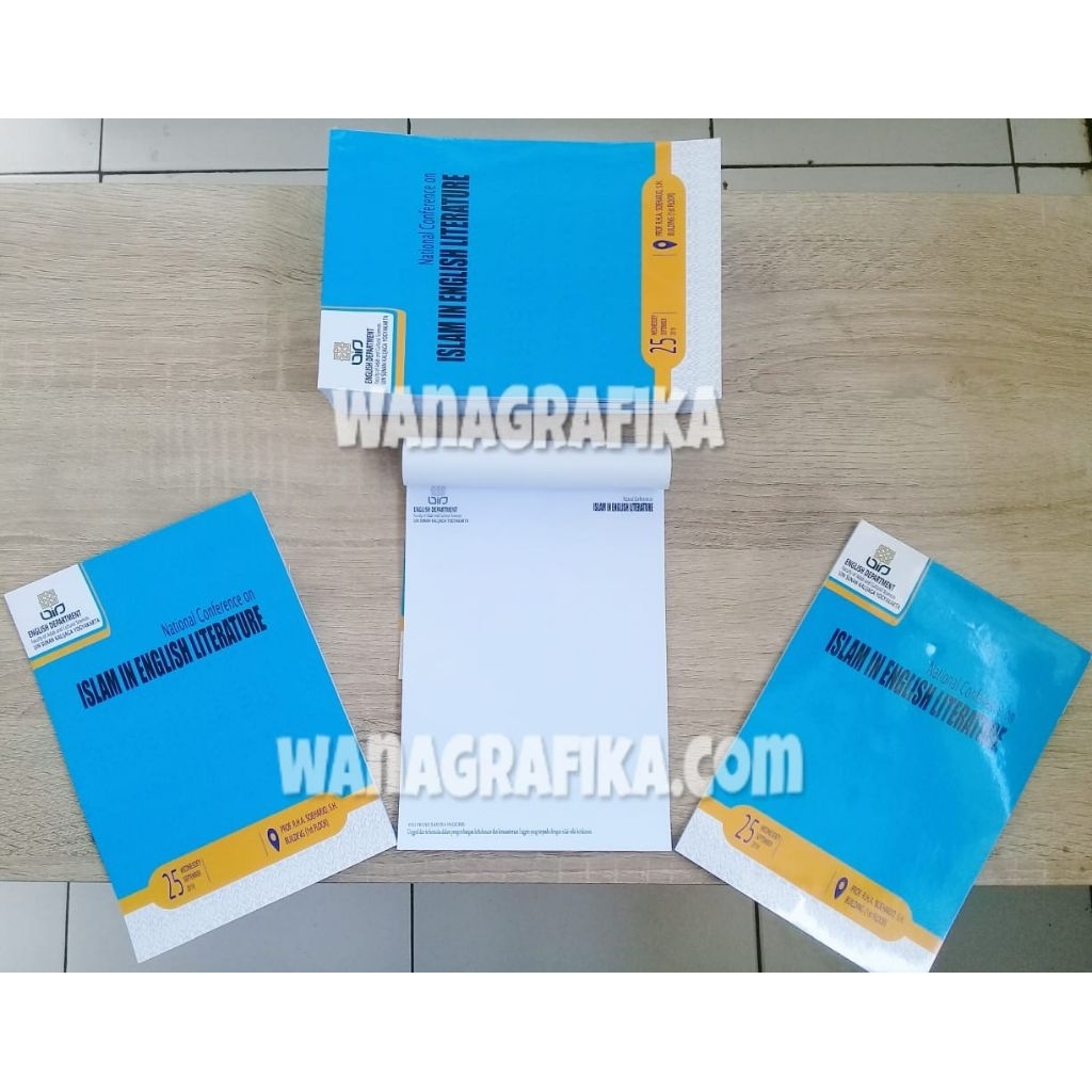 

blocknote A5 jilid lem FREE cetak isi