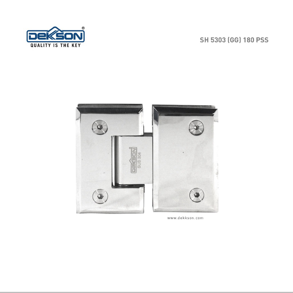 Engsel Pintu Kaca Dekkson 5303 SSS