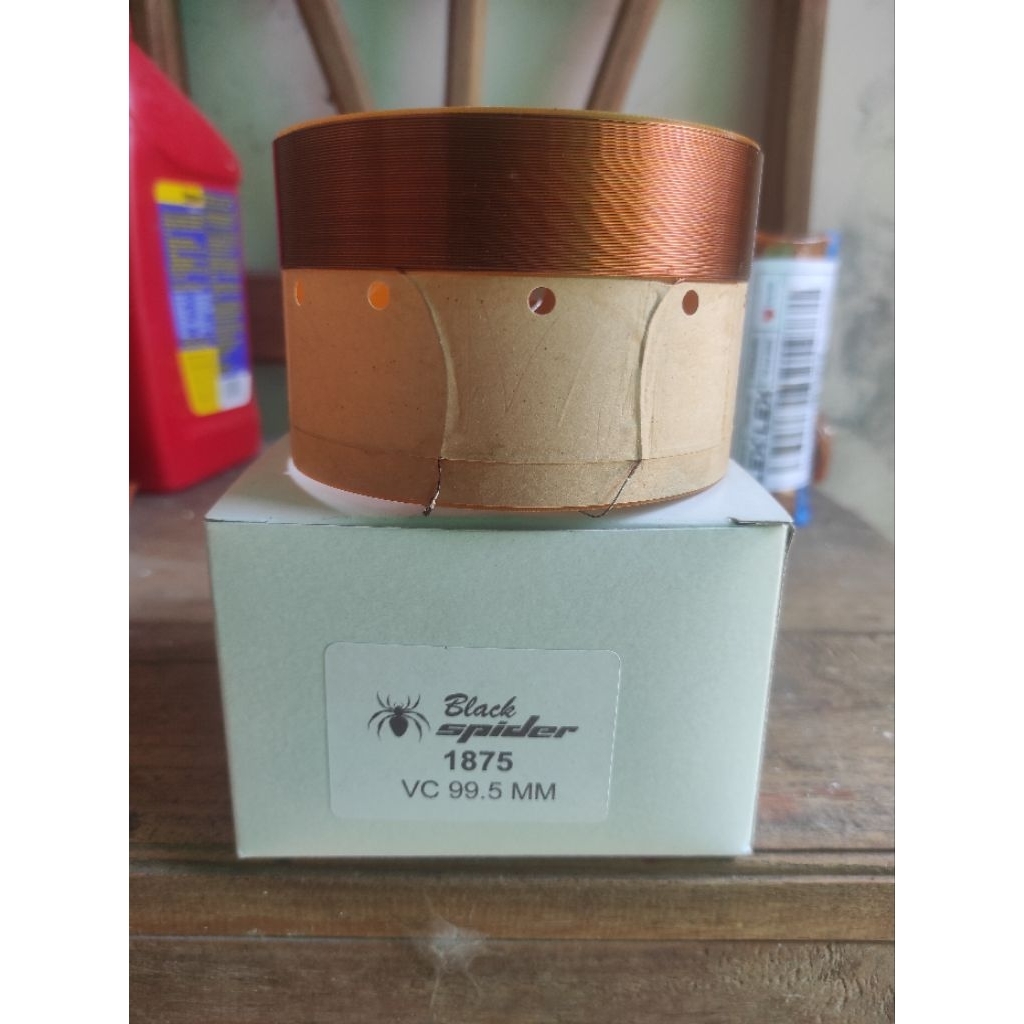 voice coil speaker black spider 1875 spul speaker 4inch voice coil 99,5mm