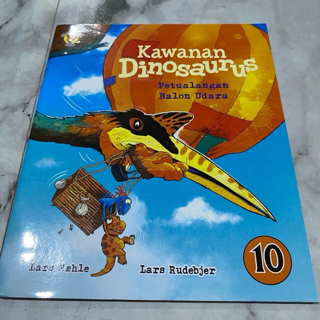 Kawanan dinosaurus petualangan balon udara buku cerita anak Buku Cerita anak bahasa indonesia dongen