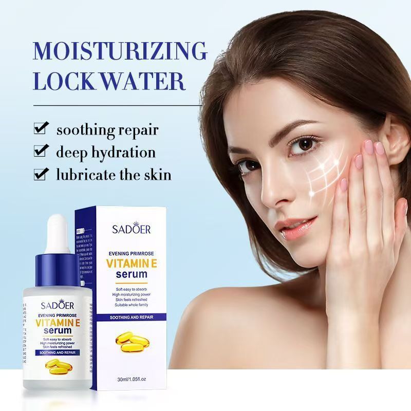 SADOER Pengecil Pori-Pori Flek Pelembab Dan Pemutih Mengecilkan Vitamin E Pemutih Bercahaya Mengecil