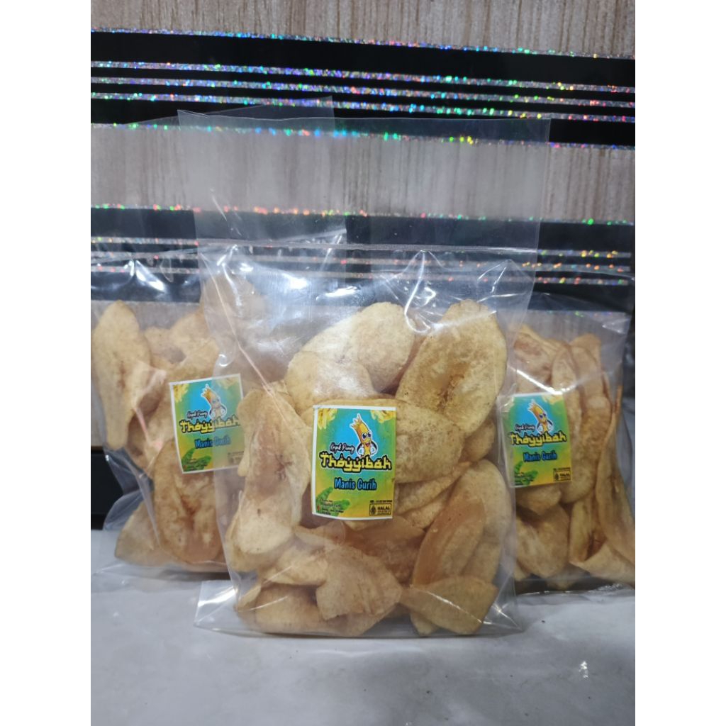 

{ 100g } KERPIK PISANG MANIS GURIH