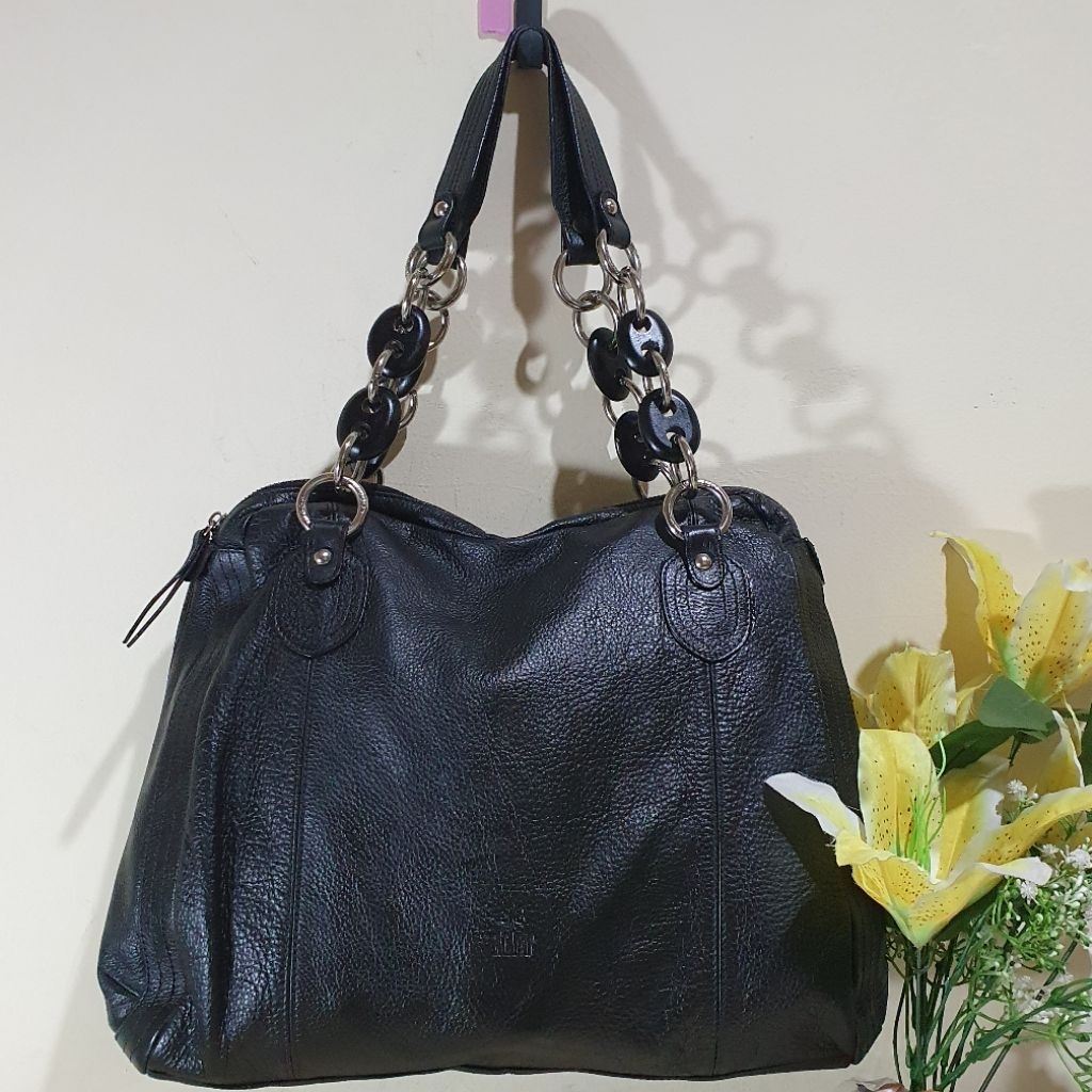 Tas shoulder bag kulit Asli Galaday Preloved