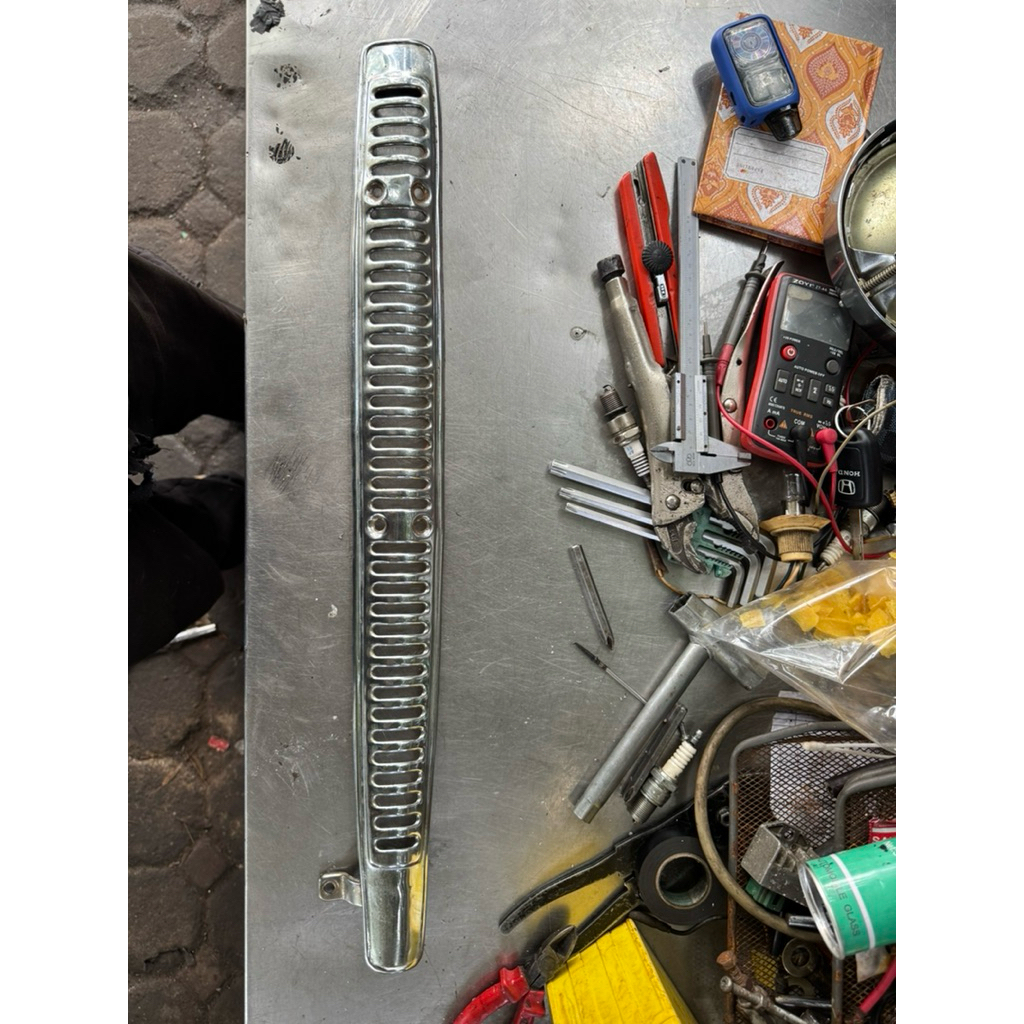 Honda ST50 ST70 dax ST 50 ST 70 shield muffler silencer grill knalpot