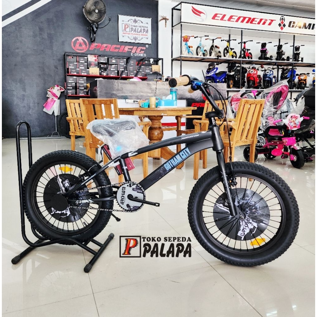 BMX 20 ELEMENT BATMAN HIP HOP Hiphop 3.0 Sepeda Anak Ban Besar