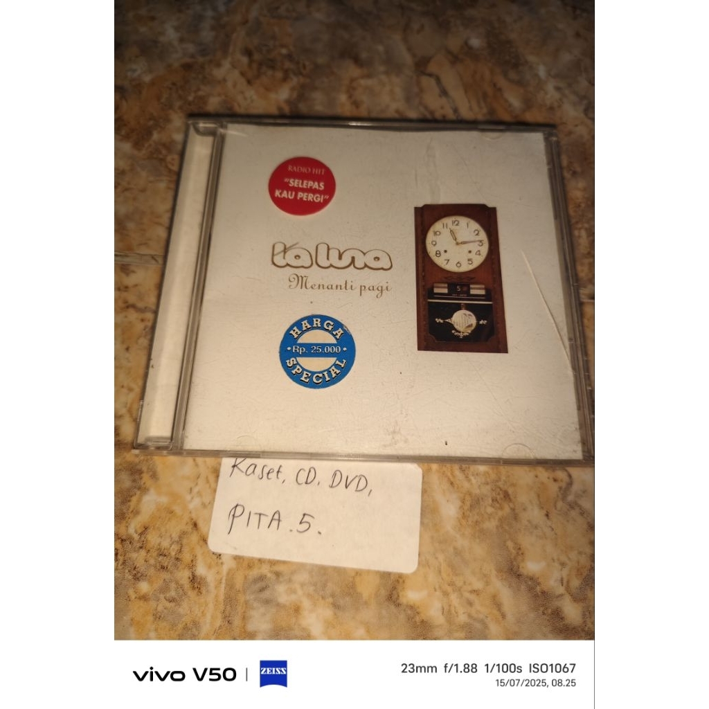 Kaset CD - La Luna Menanti pagi