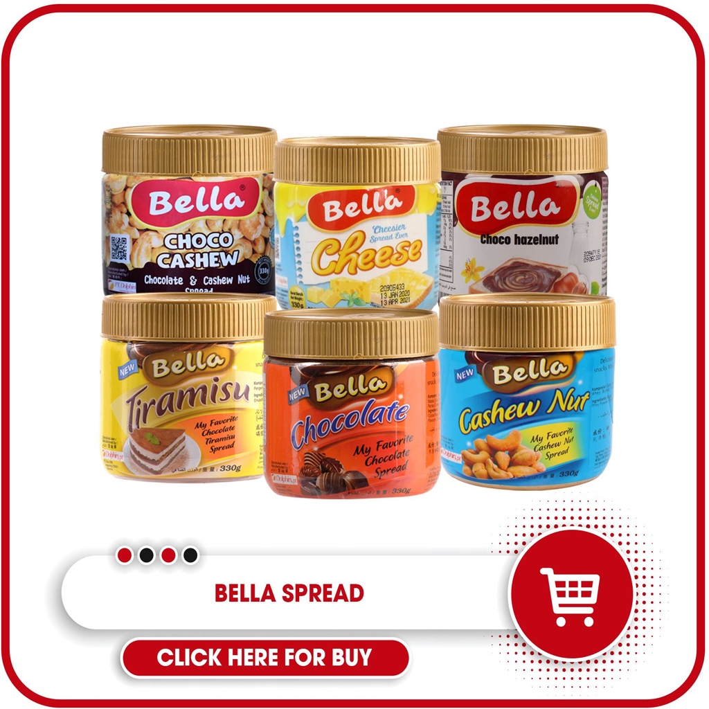 

DOLPHIN Bella Spread Selai 300gr (6 Variasi Rasa)