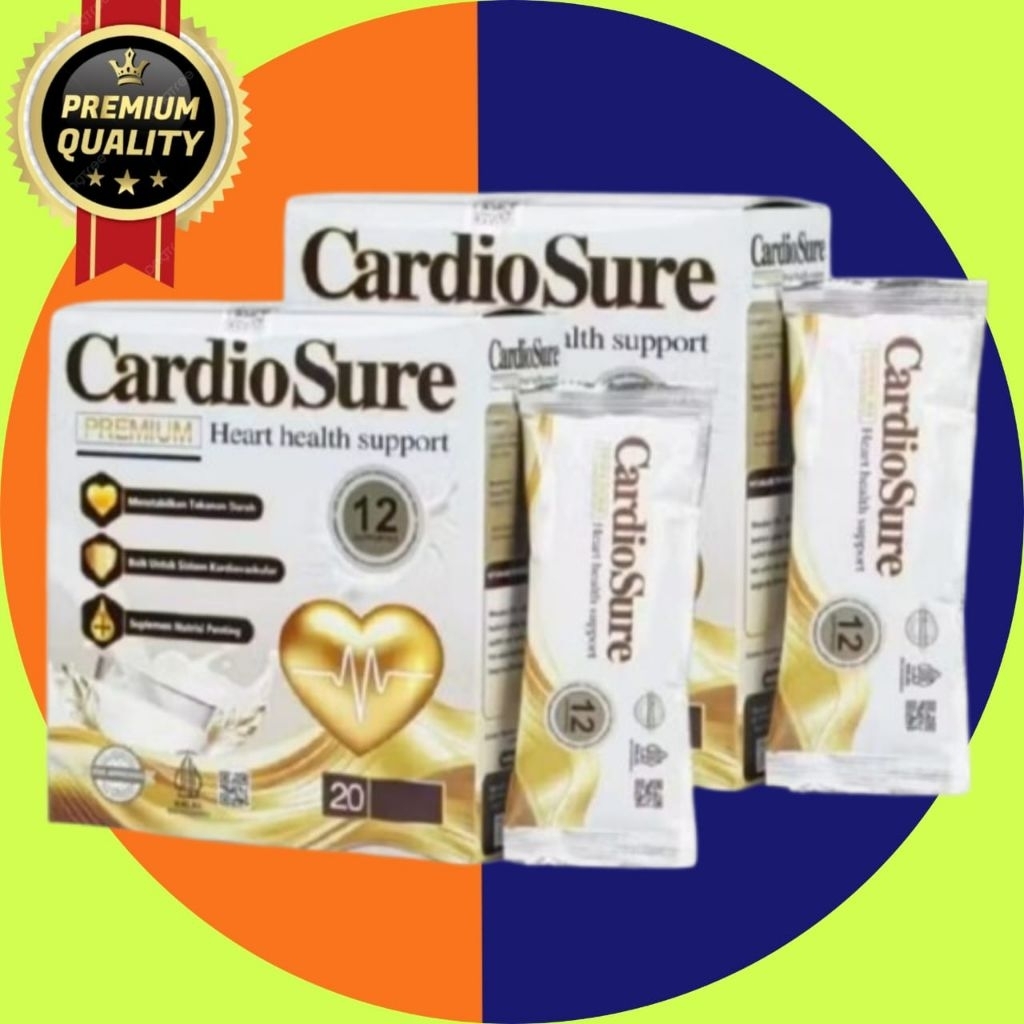 

Cardiosure Paket 2 Box Atasi Hipertensi Kolestrol Asam Urat