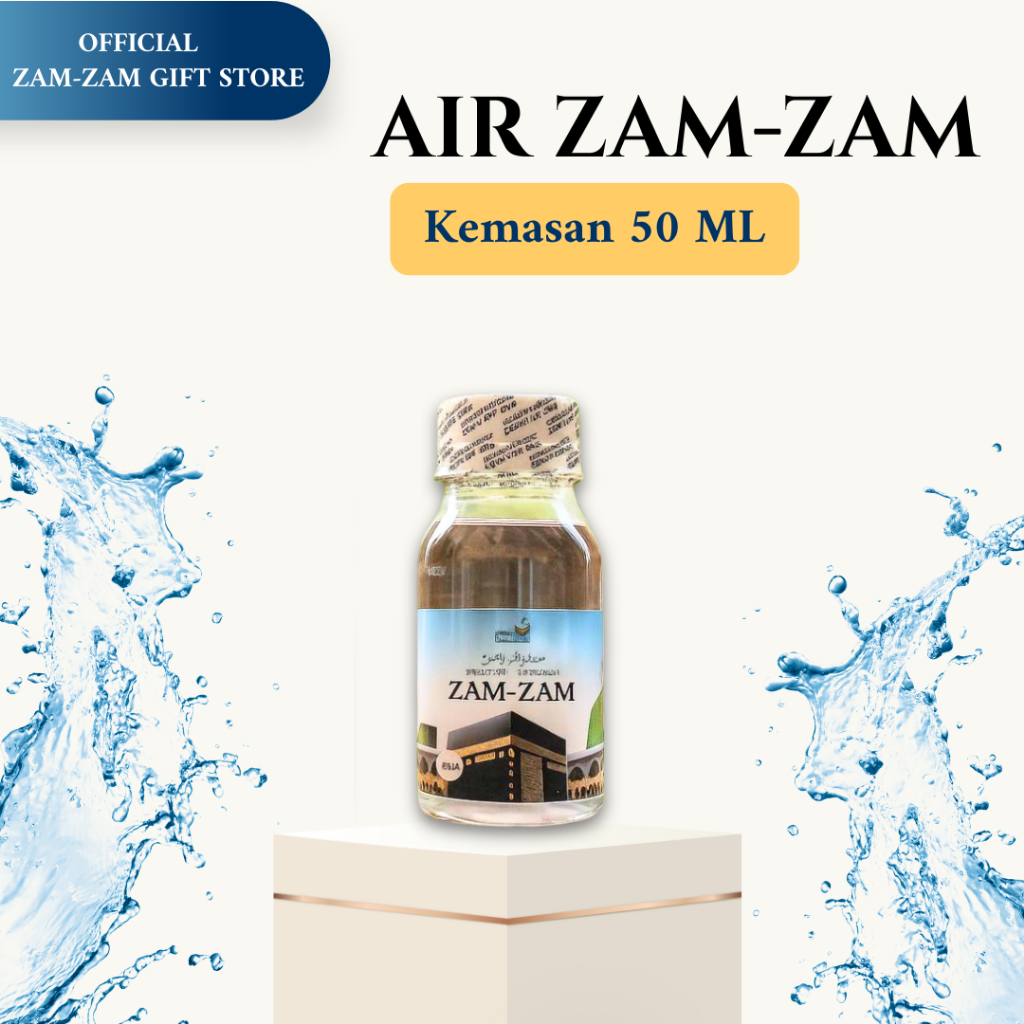 

[50 ML] AIR ZAM ZAM ASLI MEKKAH AL MUKARROMAH - 50 ML