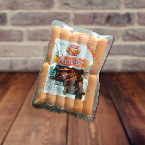 

Kimbo Heppii Mini Sosis Bakar Ayam 550 Gram isi 12 Pcs
