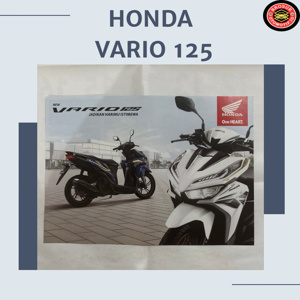 Brosur Honda Vario 125 ( flyer )