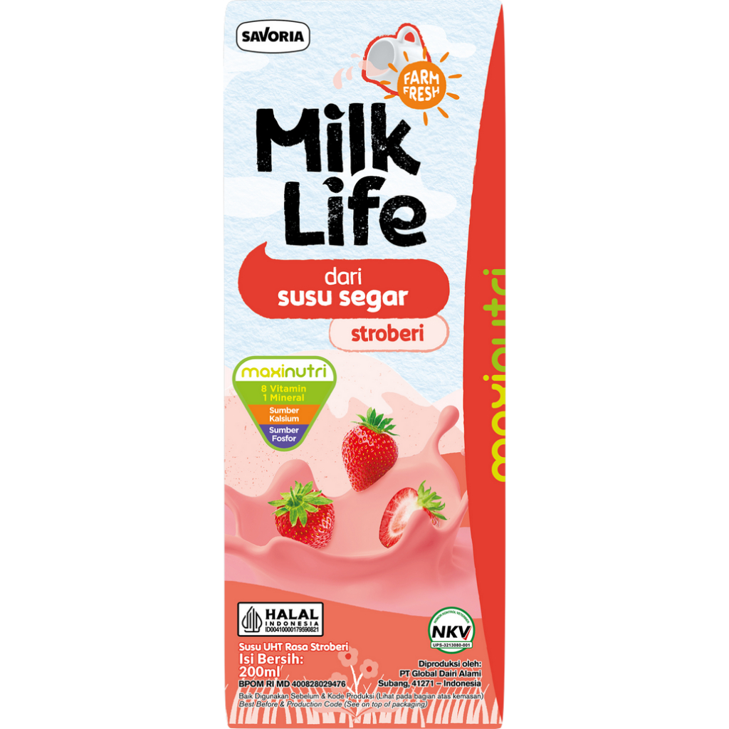 

MILK LIFE STRAWBERRY UHT 200 ML 8991999111643
