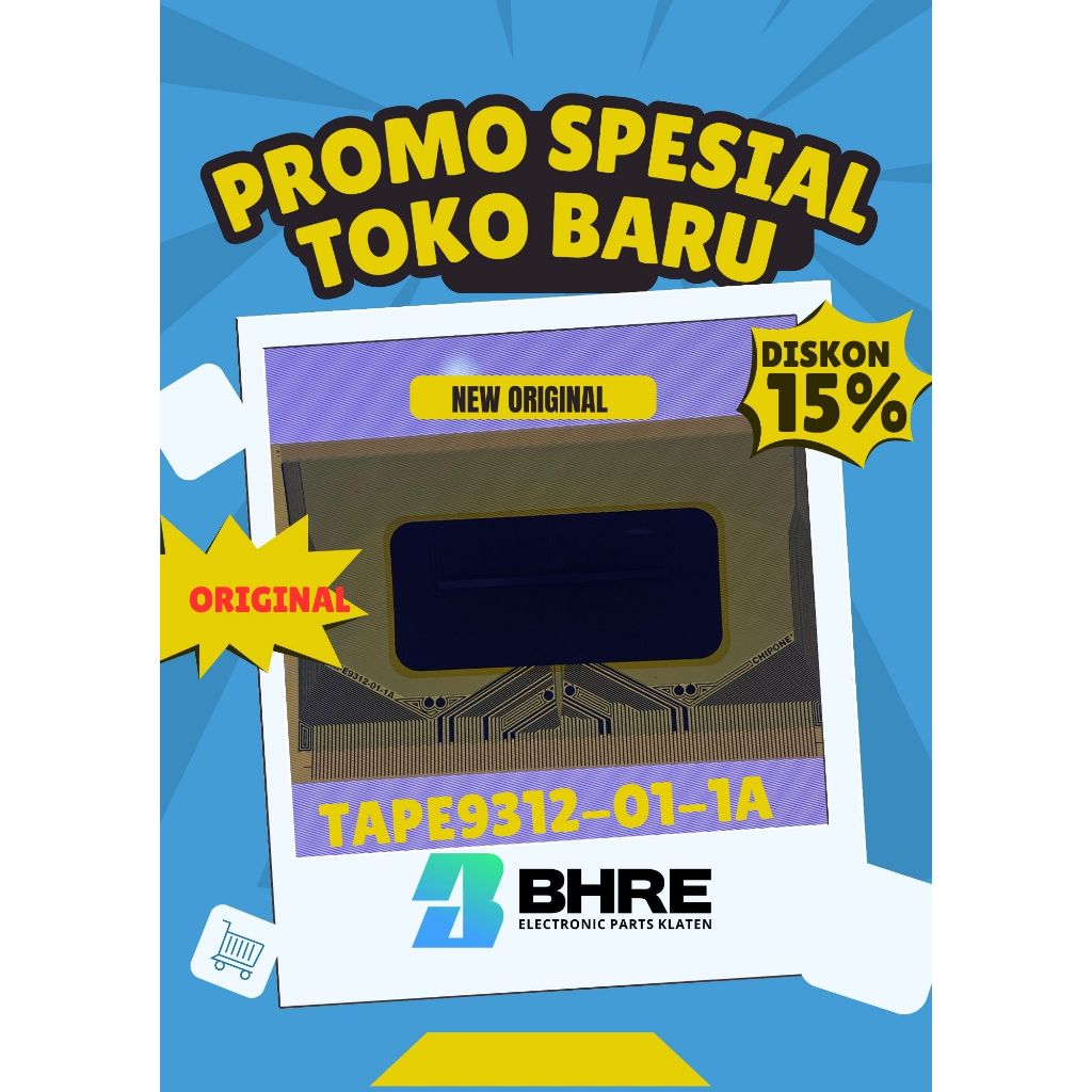 IC COF TAPE9312-01-01A  PERSAMAAN COF ST315 single cof tanpa kuping