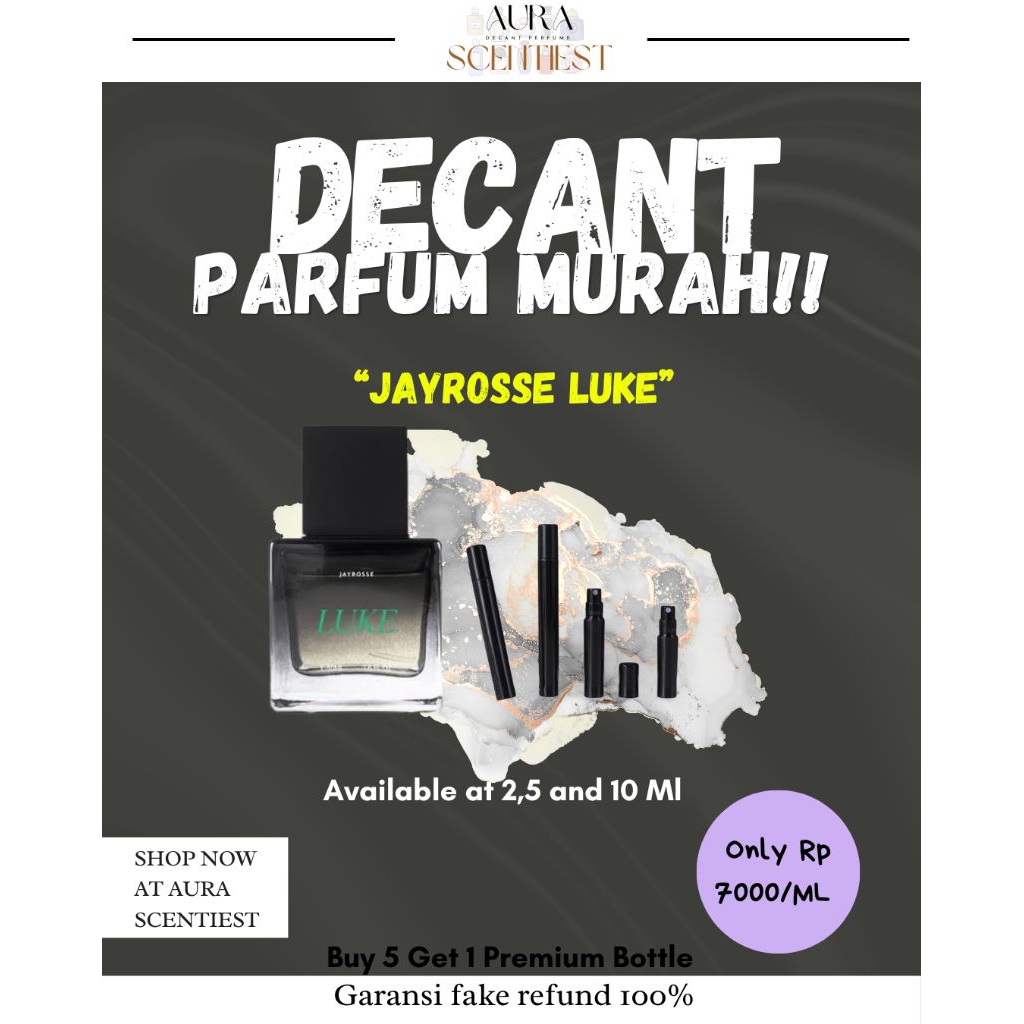 Decant Parfum Jayrosse Luke