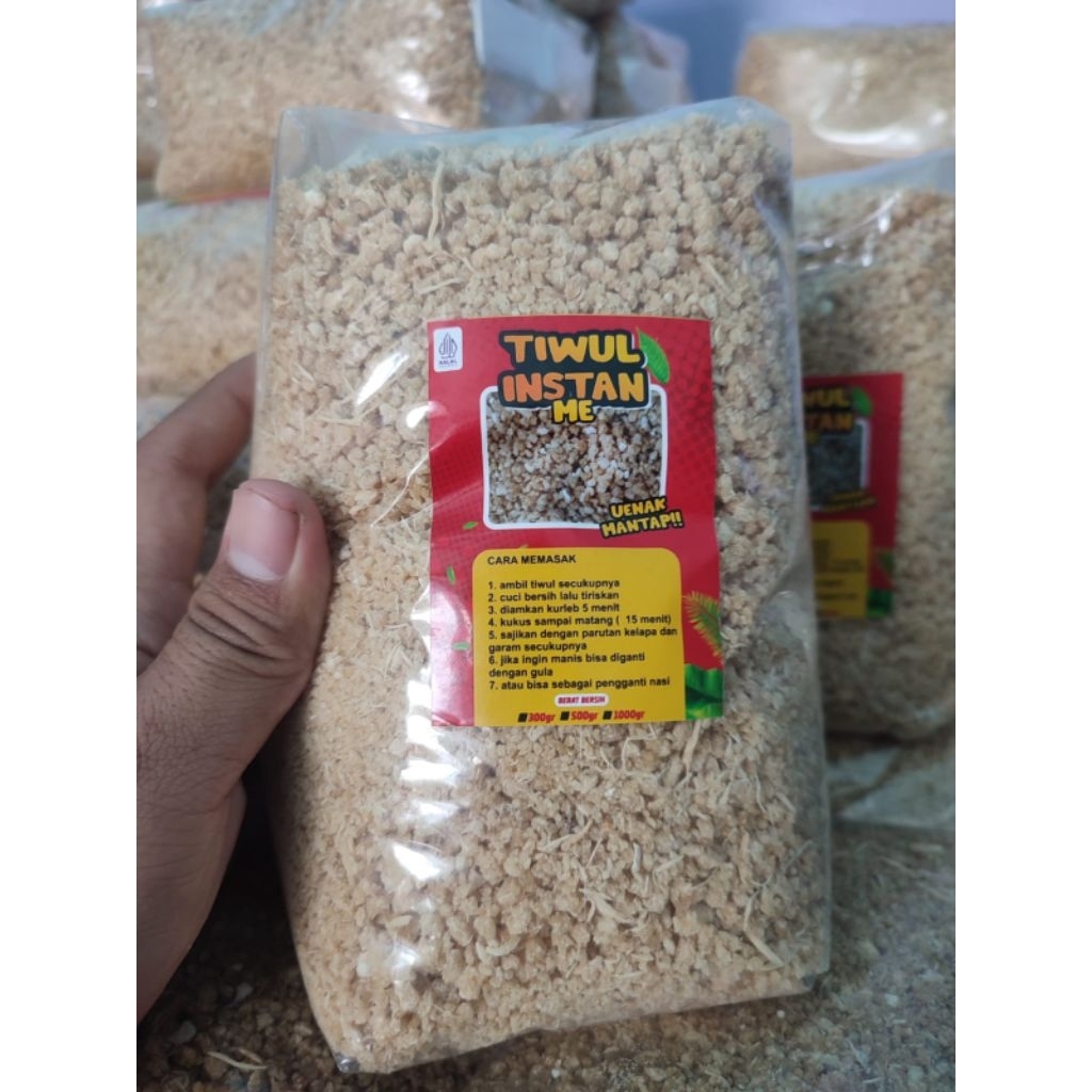 

Tiwul kuning organik 500 gram