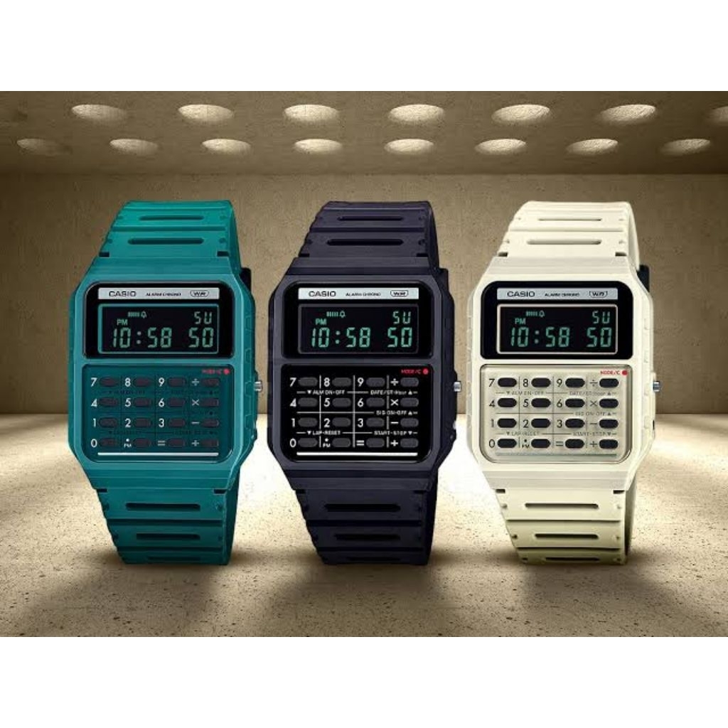 Jam Tangan Casio Kalkulator CA-53WB Original ca53