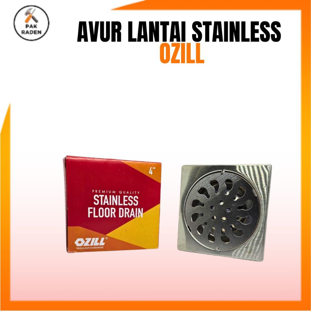 SARINGAN GOT AVUR LANTAI STAINLESS