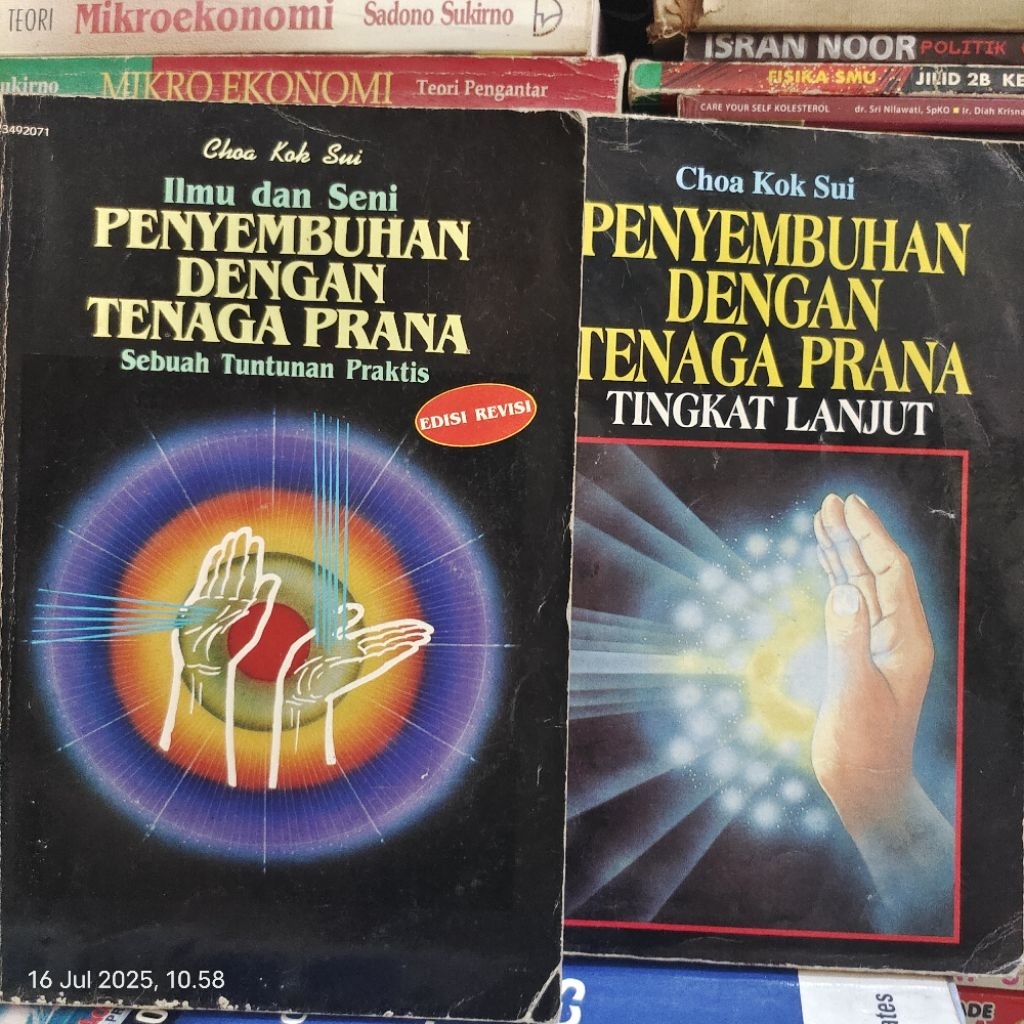 BUKU PENYEMBUHAN DENGAN TENAGA PRANA CHOA KOK SUI ORIGINAL