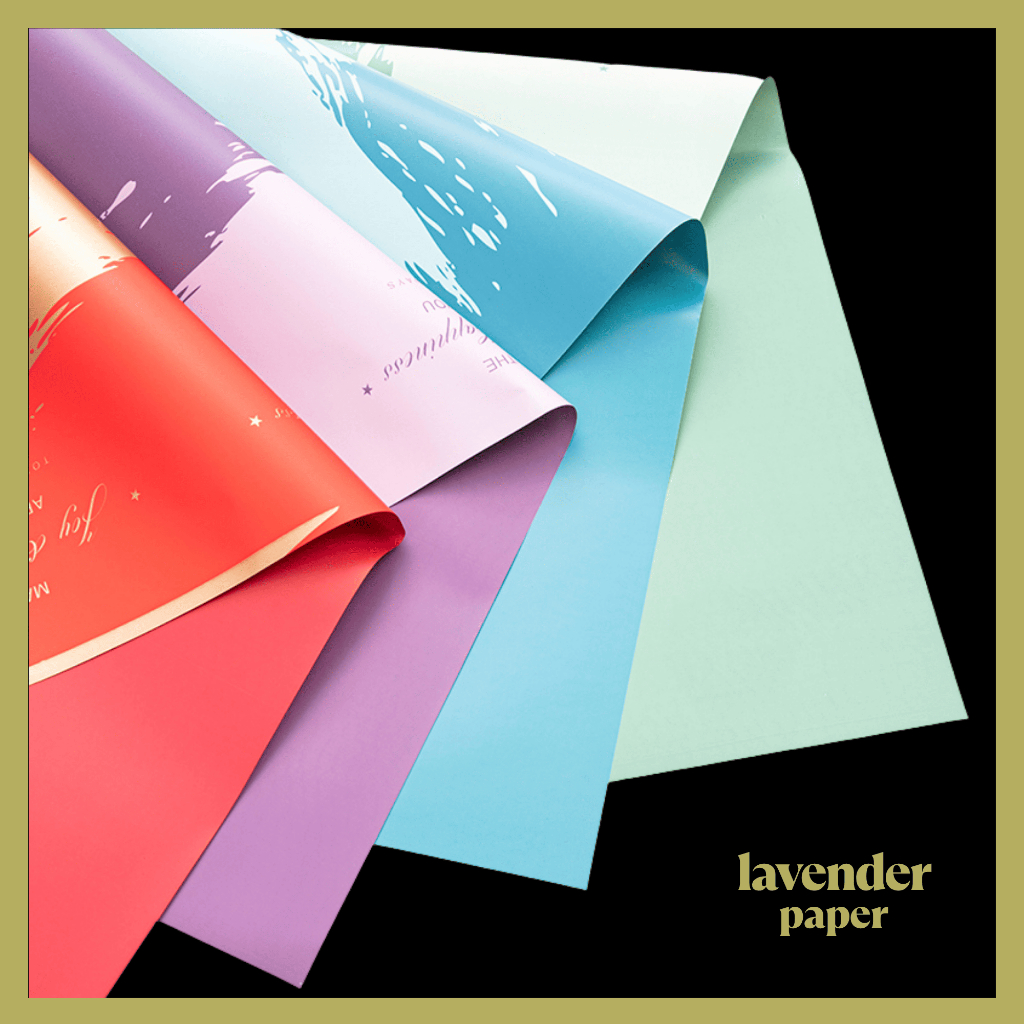 

Isi 20 LEMBAR Flower Wrapping Paper BiColor Cellophane Kertas Buket Bunga Dua Warna Flower Cellophane KB047