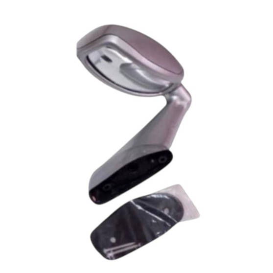 Spion Tanduk Kap Mesin Toyota Fortuner Silver